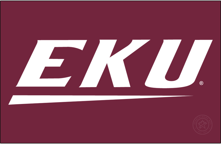 Eastern Kentucky Colonels 2017-Pres Primary Dark Logo diy DTF decal sticker